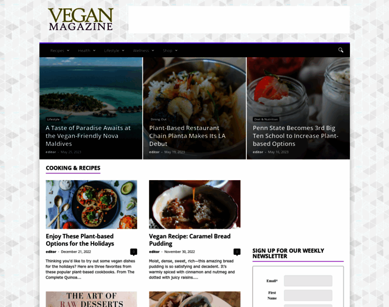 Vegan-magazine.com thumbnail