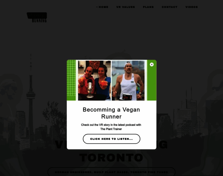Vegan-running.com thumbnail