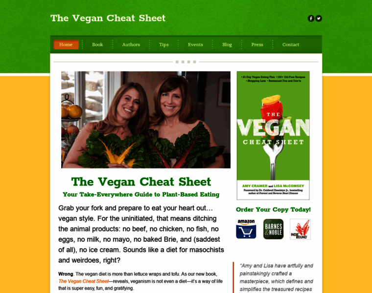 Vegancheatsheet.com thumbnail