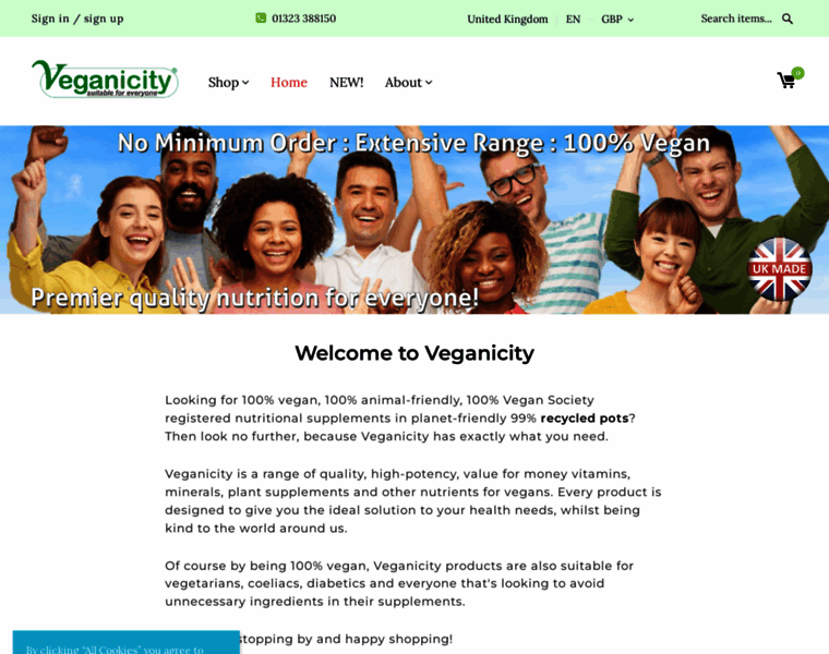 Veganicity.com thumbnail