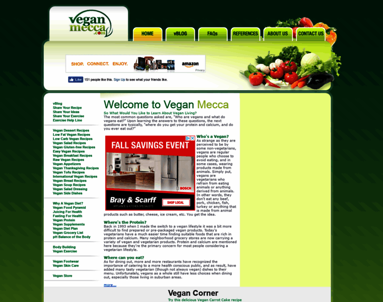 Veganmecca.com thumbnail