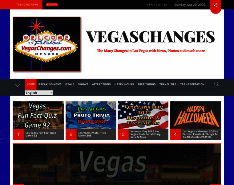 Vegaschanges.com thumbnail