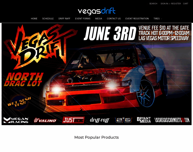 Vegasdrift.com thumbnail