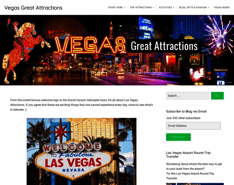 Vegasgreatattractions.com thumbnail