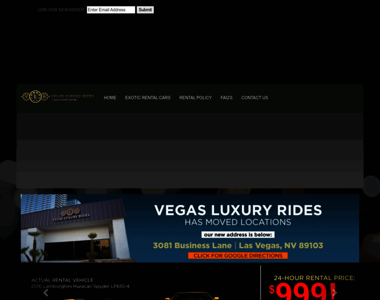 Vegasluxuryrides.com thumbnail