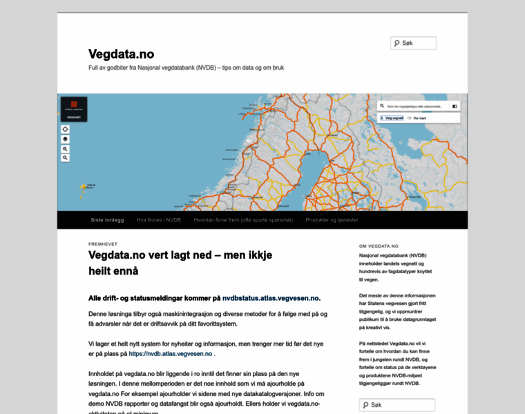 Vegdata.no thumbnail