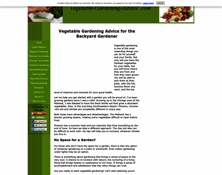 Vegetable-gardening-advice.com thumbnail