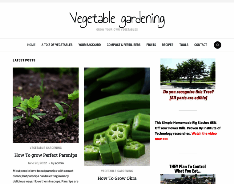 Vegetable-gardening.net thumbnail