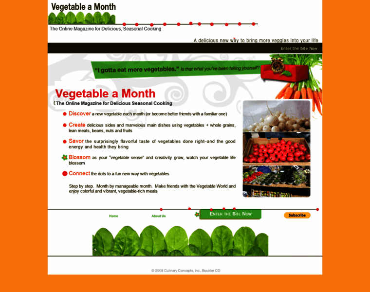 Vegetableamonthclub.com thumbnail