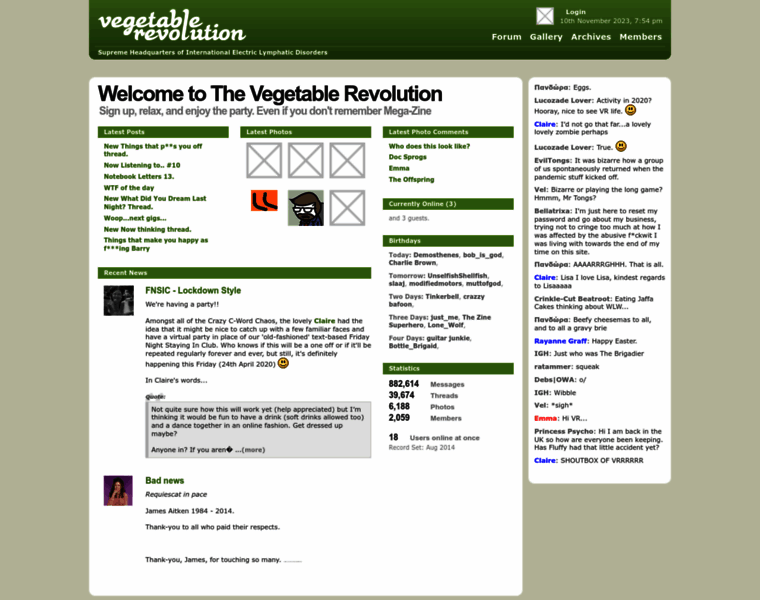 Vegetablerevolution.co.uk thumbnail