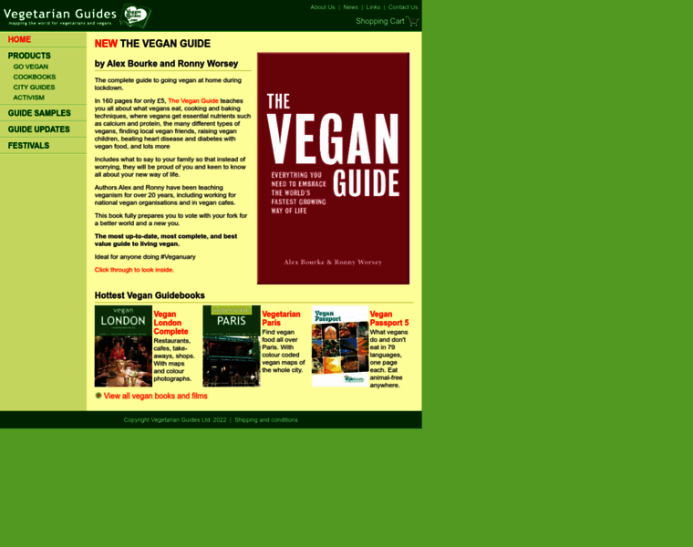 Vegetarianguides.co.uk thumbnail