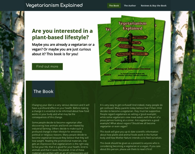 Vegetarianismexplained.com thumbnail