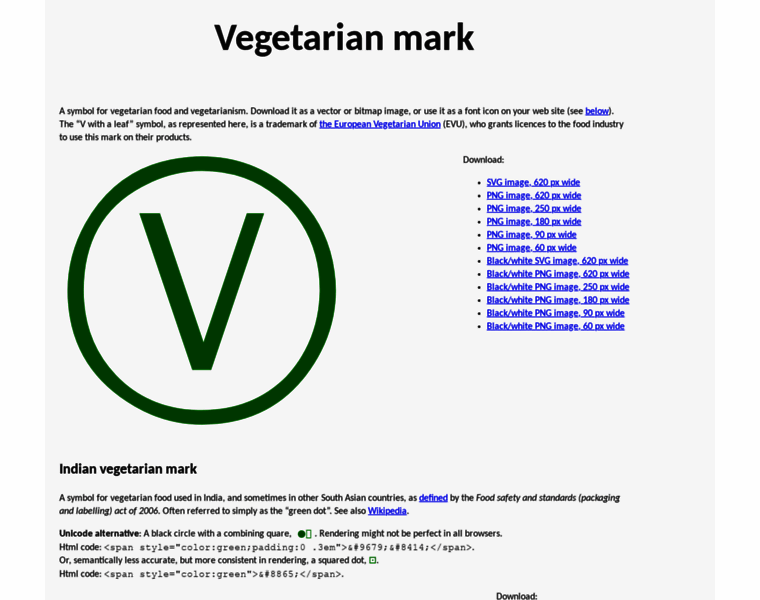 Vegetarianmark.net thumbnail