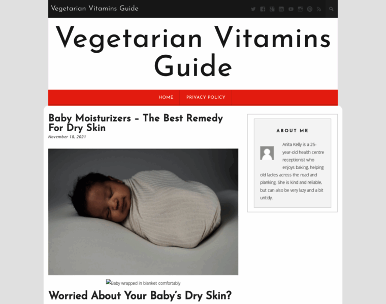Vegetarianvitaminsguide.com thumbnail