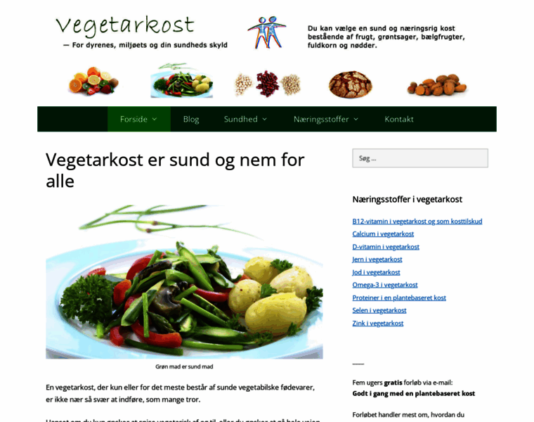 Vegetarkost.dk thumbnail