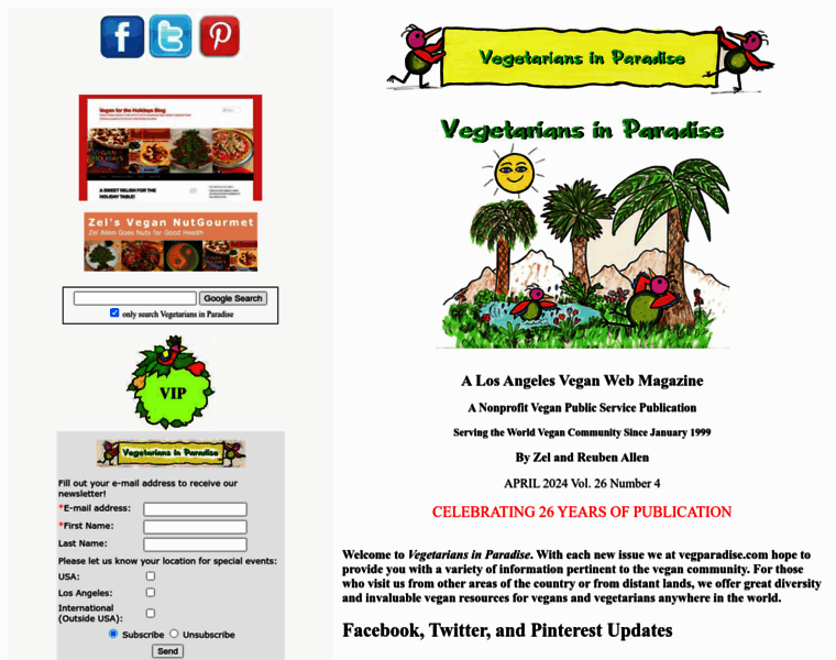 Vegparadise.com thumbnail