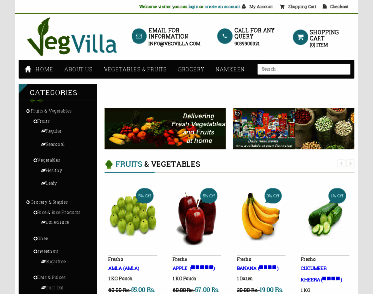 Vegvilla.com thumbnail