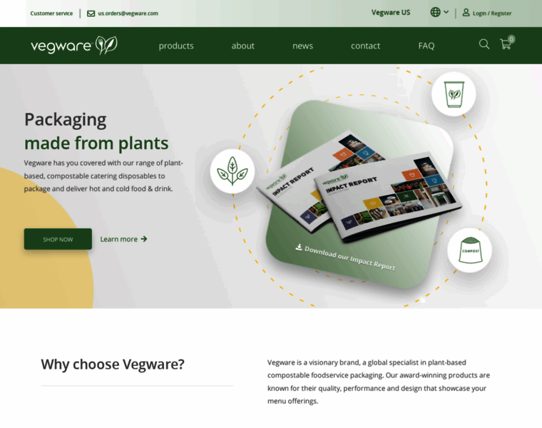 Vegwareus.com thumbnail