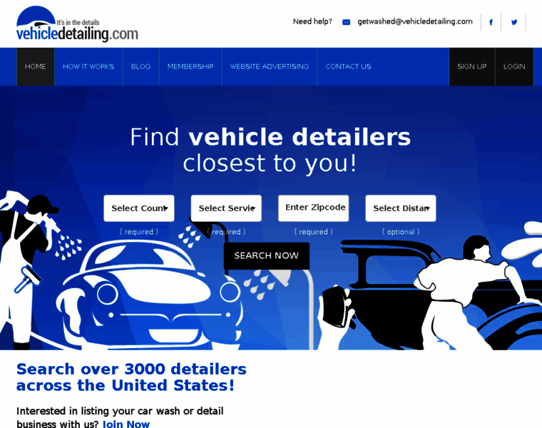 Vehicledetailing.com thumbnail