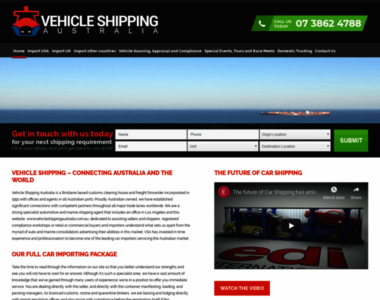 Vehicleshippingaustralia.com.au thumbnail