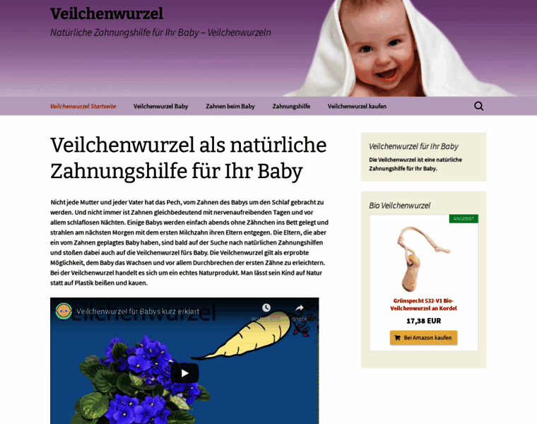 Veilchenwurzel.info thumbnail