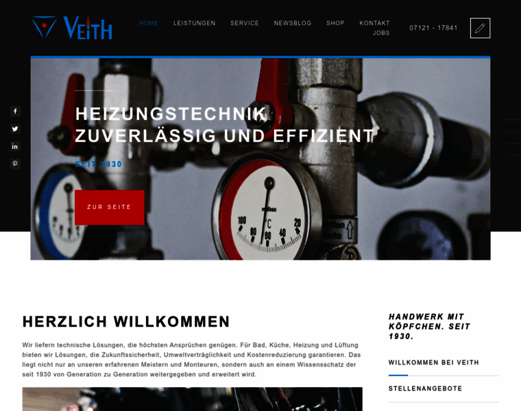 Veith-heizung.de thumbnail