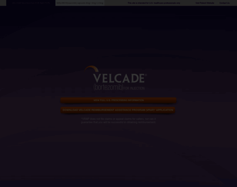 Velcade-hcp.com thumbnail