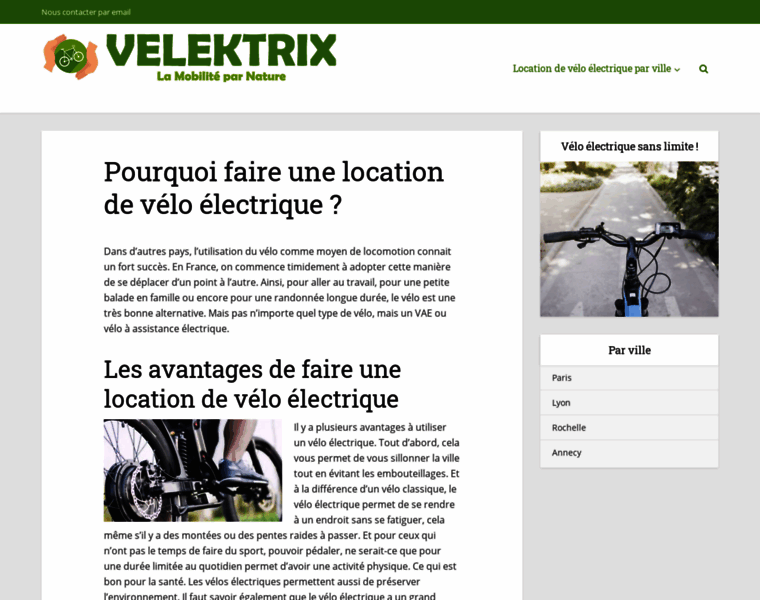 Velektrix.fr thumbnail