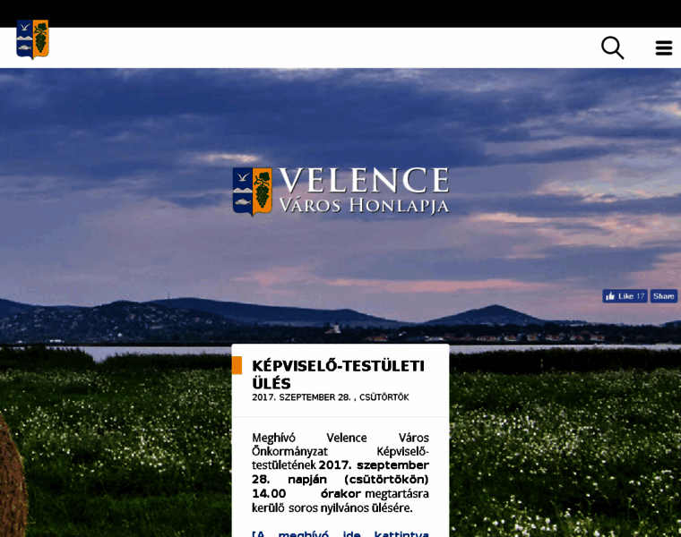 Velence.hu thumbnail