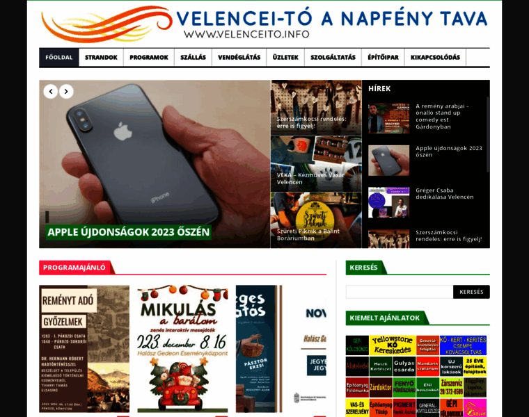Velenceito.info thumbnail