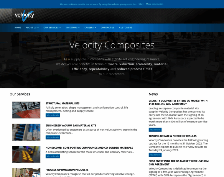 Velocity-composites.com thumbnail