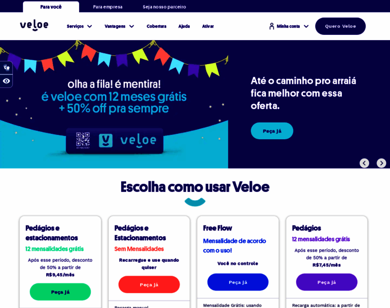 Veloe.com.br thumbnail