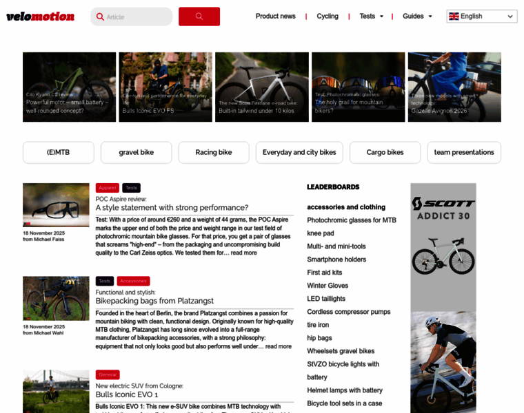 Velomotion.net thumbnail