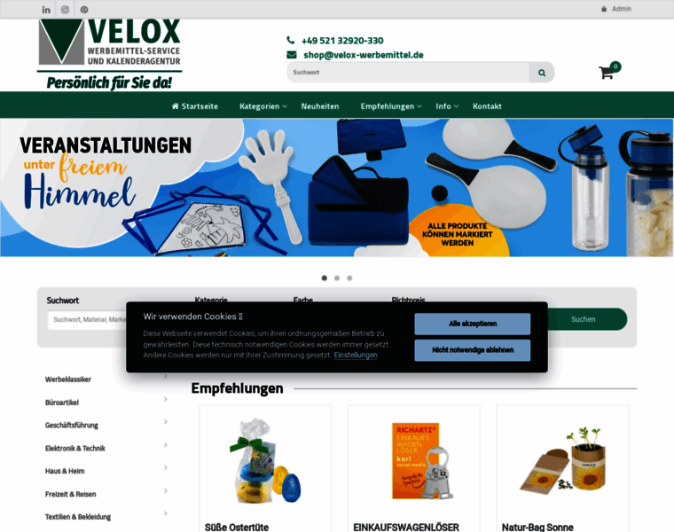 Velox-werbemittel.eu thumbnail