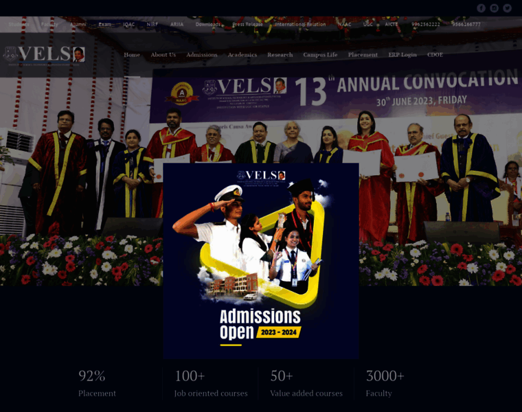 Velsuniv.org thumbnail Velsuniv.org thumbnail