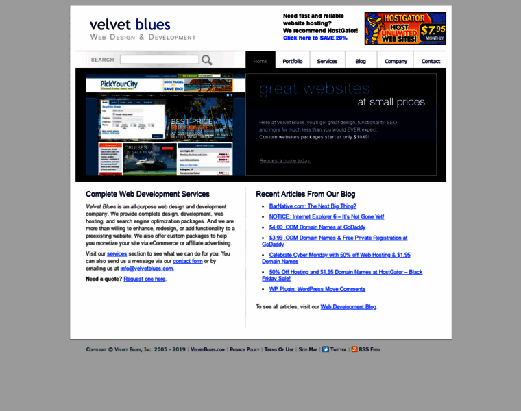 Velvetblues.com thumbnail