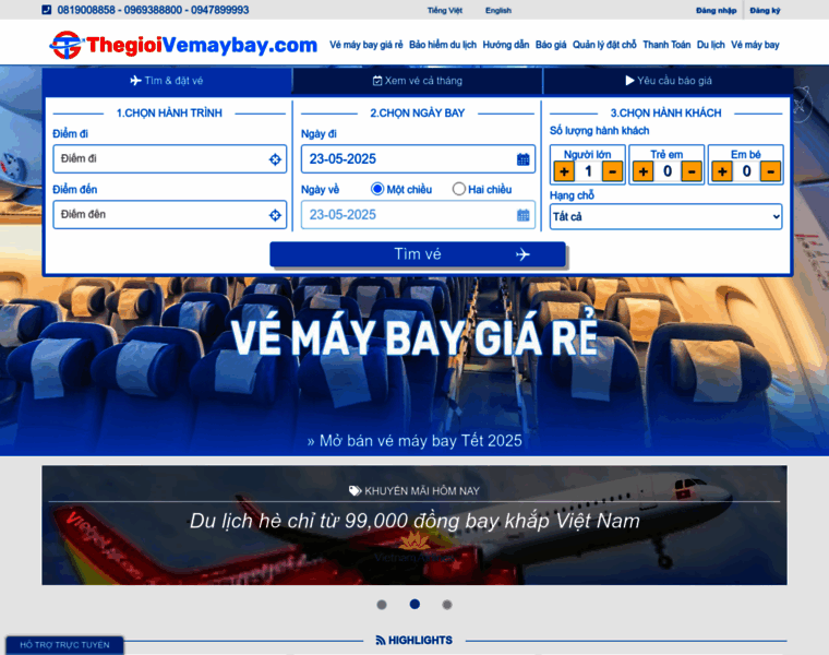 Vemaybayvietnam.com thumbnail
