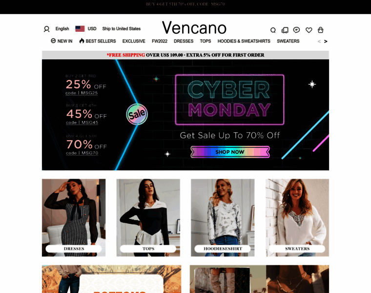 Vencano.com thumbnail