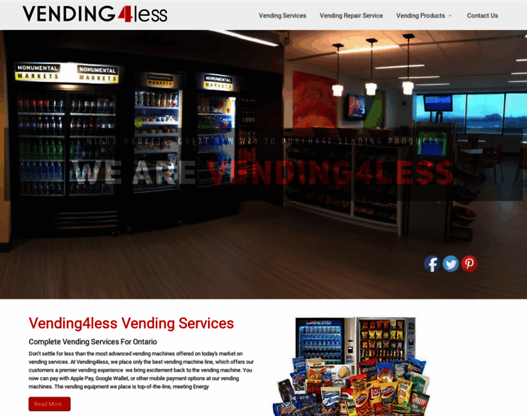 Vending4less.ca thumbnail