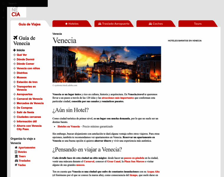Venecia.travel thumbnail