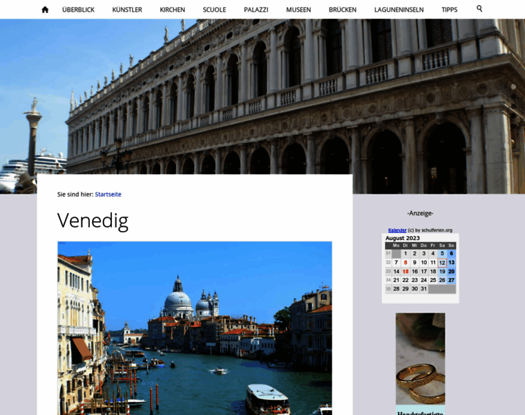 Venediginformationen.eu thumbnail