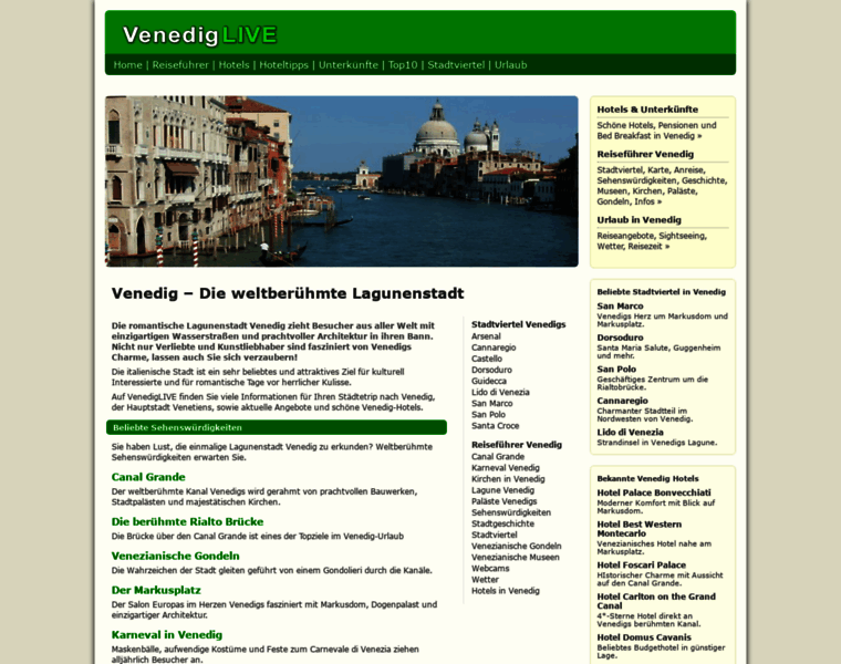 Venediglive.de thumbnail