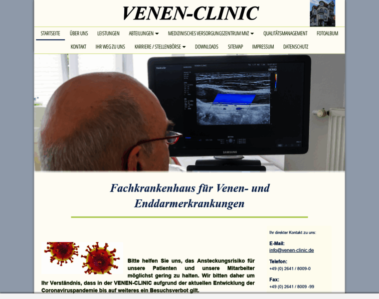 Venen-clinic.de thumbnail