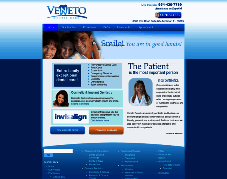 Venetodentalcare.com thumbnail