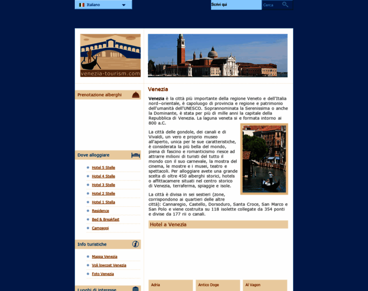 Venezia-tourism.com thumbnail