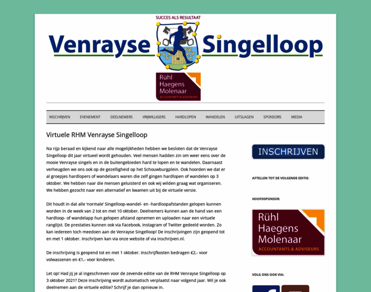 Venraysesingelloop.nl thumbnail