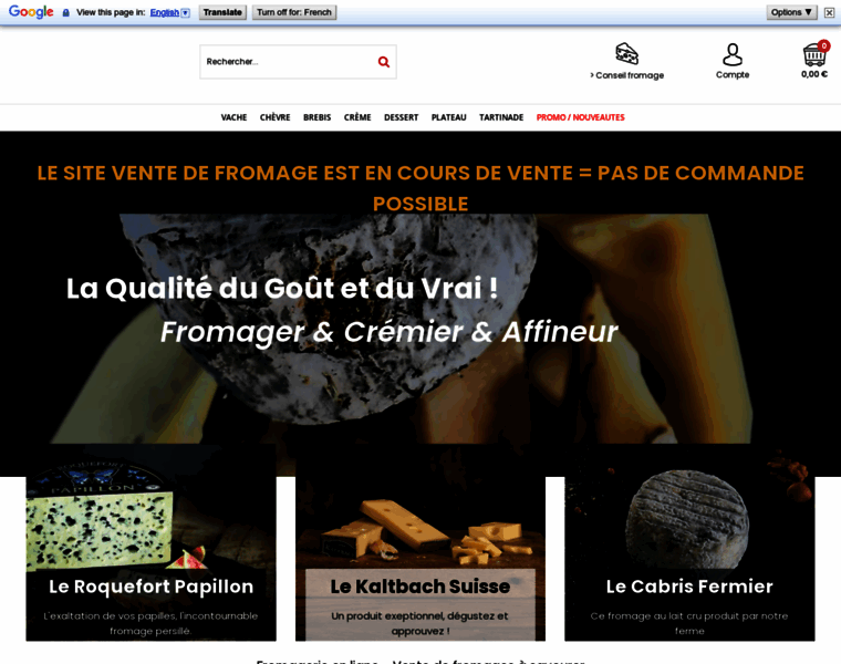 Ventedefromage.fr thumbnail