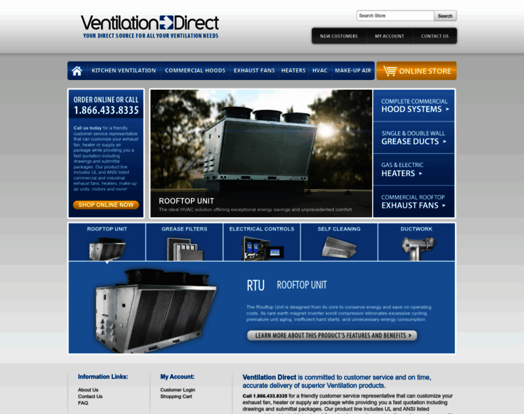 Ventilationdirect.com thumbnail