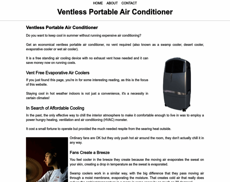 Ventlessportableairconditioner.intervalinc.com thumbnail