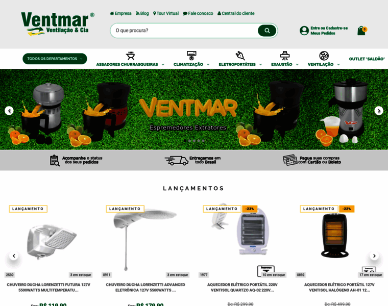 Ventmar.com.br thumbnail